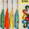 Kunterbunte Garderobe als Eyecatcher