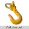 Haken für LeTOMA Seilgarderobe in der Farbe Verkehrsgelb, Gelb