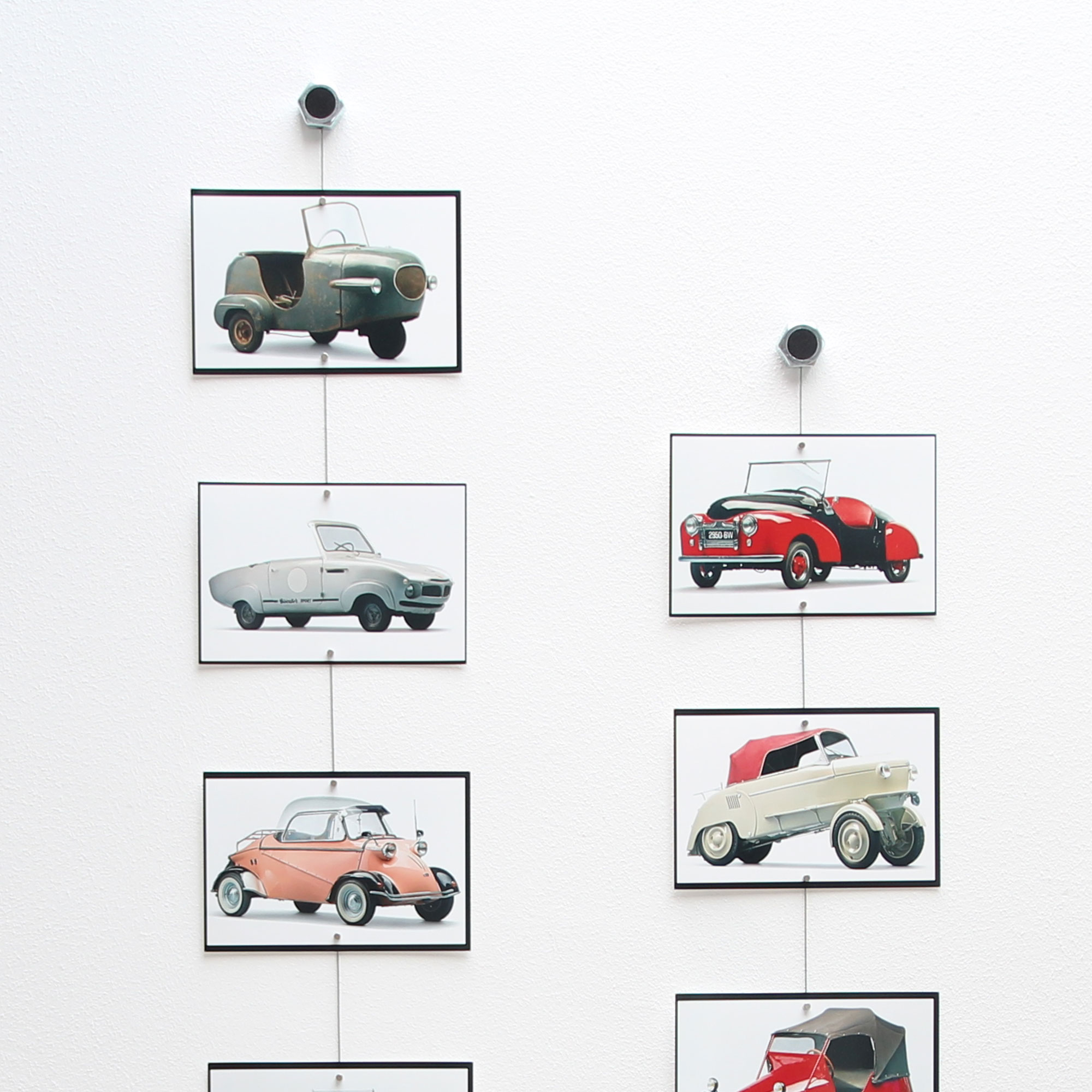 Schwebendes Fotoseil mit Magneten